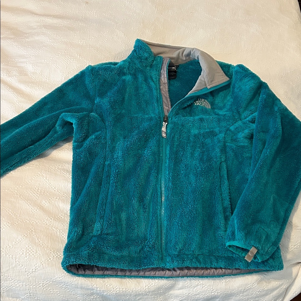 The North Face Turquoise Fleece Jacket